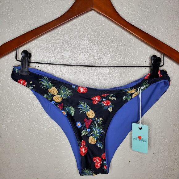 Marine Layer Piña Reversible Bikini Bottoms large - Picture 1 of 7